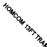 HOMCOM 13FT TRAMPOLINE PAD THICK SURROUND FOAM PADDING + SAFETY NET Blue